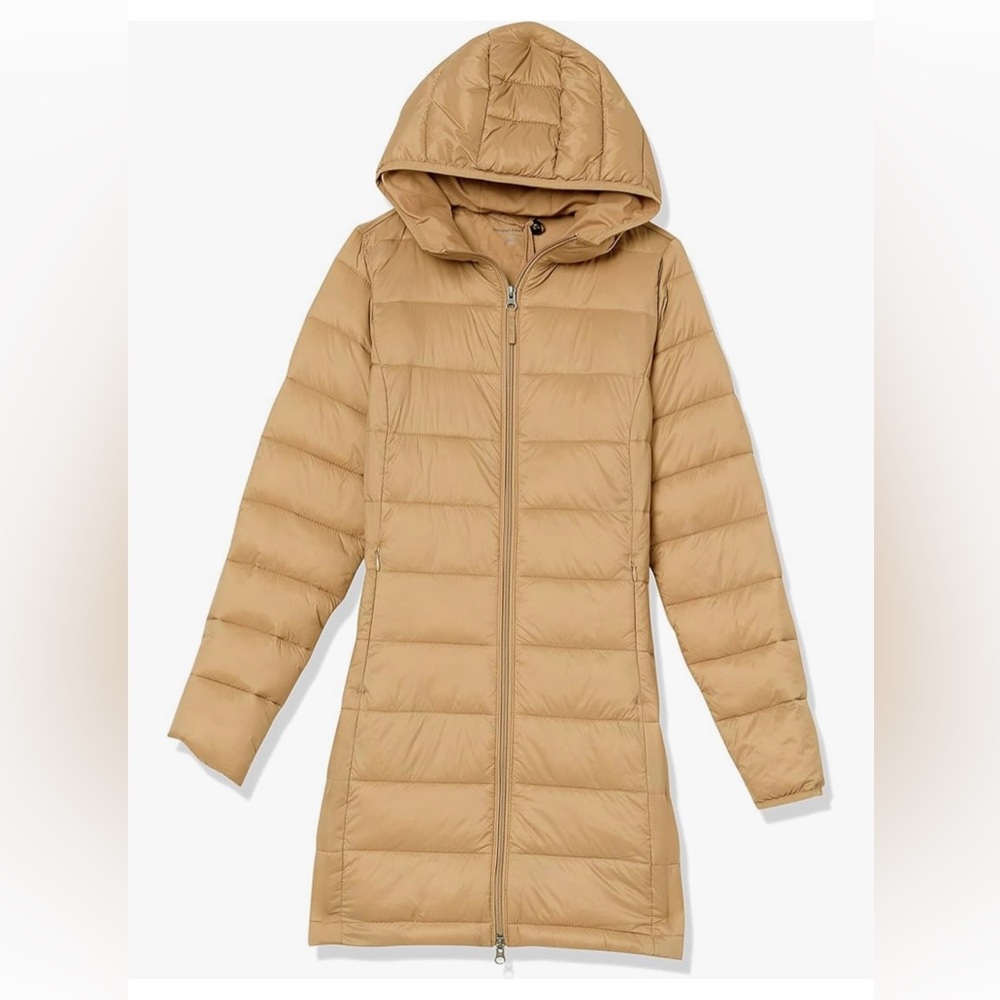 Amazon Essentials Lightweight Puffer Coat With St… - image 1